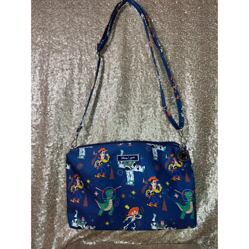 JuJuBe Disney Pixar Toy Story Be Quick Pouch Bag Crossbody Navy Woody Buzz Jessi